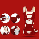 Marsupiu ergonomic, pentru bebe, 3-36 luni, ajustabil, model bufnita