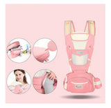 Marsupiu ergonomic, pentru bebe, 3 - 36 luni, ajustabil, model bufnita - BUZ.RO