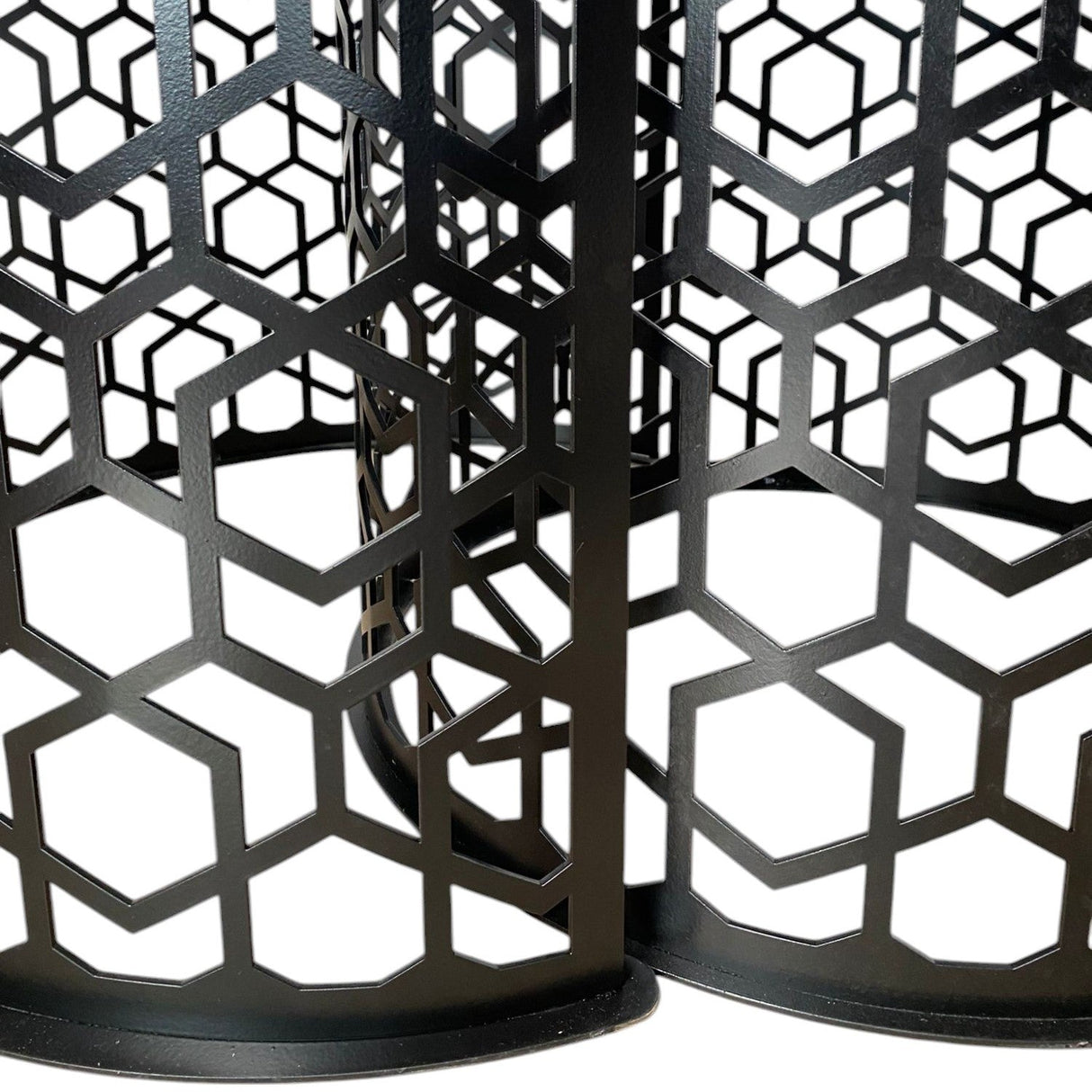 Masa cafea rotunda , set masuta de living rotunde , 2 piese , cu blat sticla securizata , extensibila - BUZ.RO