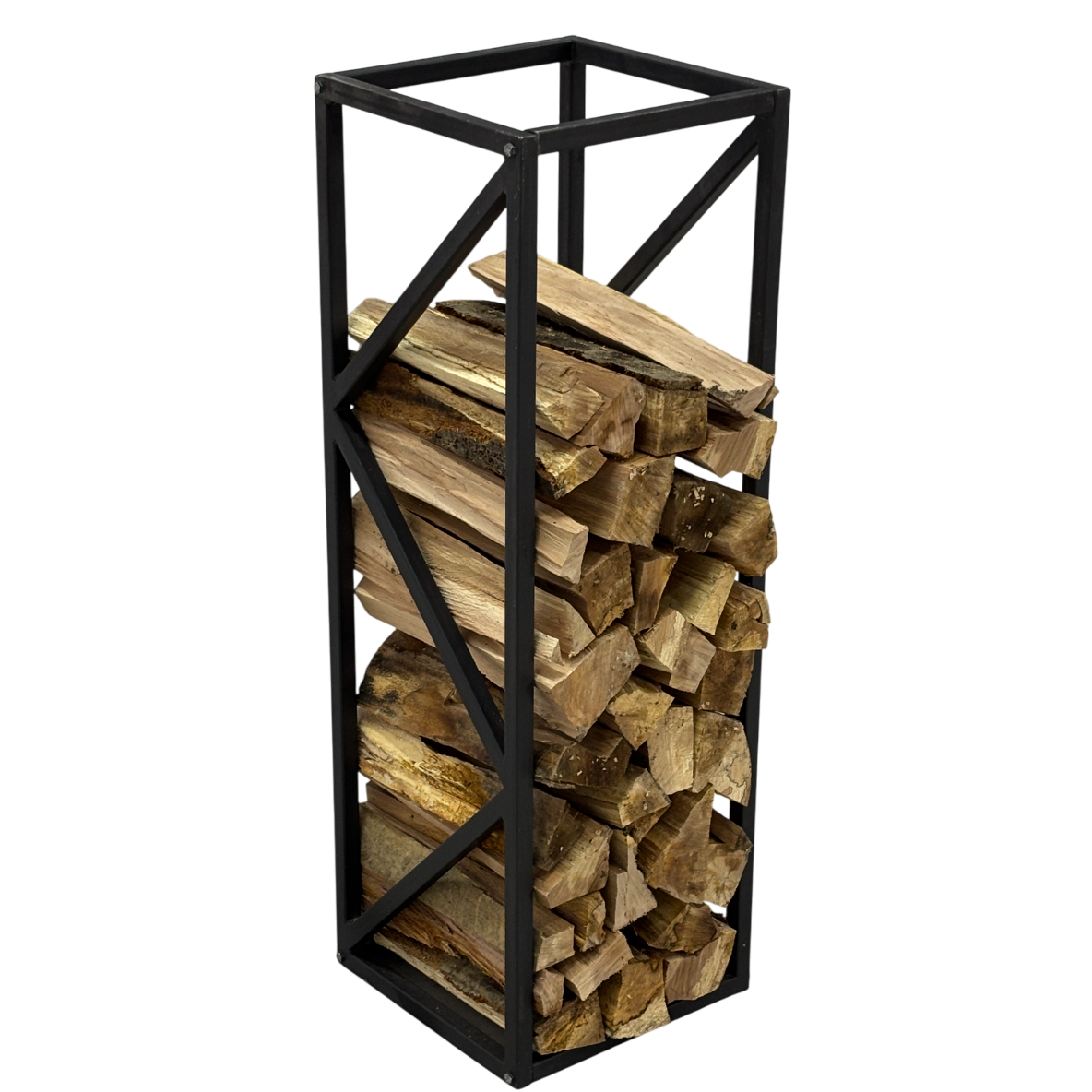 Masa de lucru din lemn tei, rotunda, cu picioare masa metal, Helena, 97.5 cm diametru, 93.4 cm inaltime
