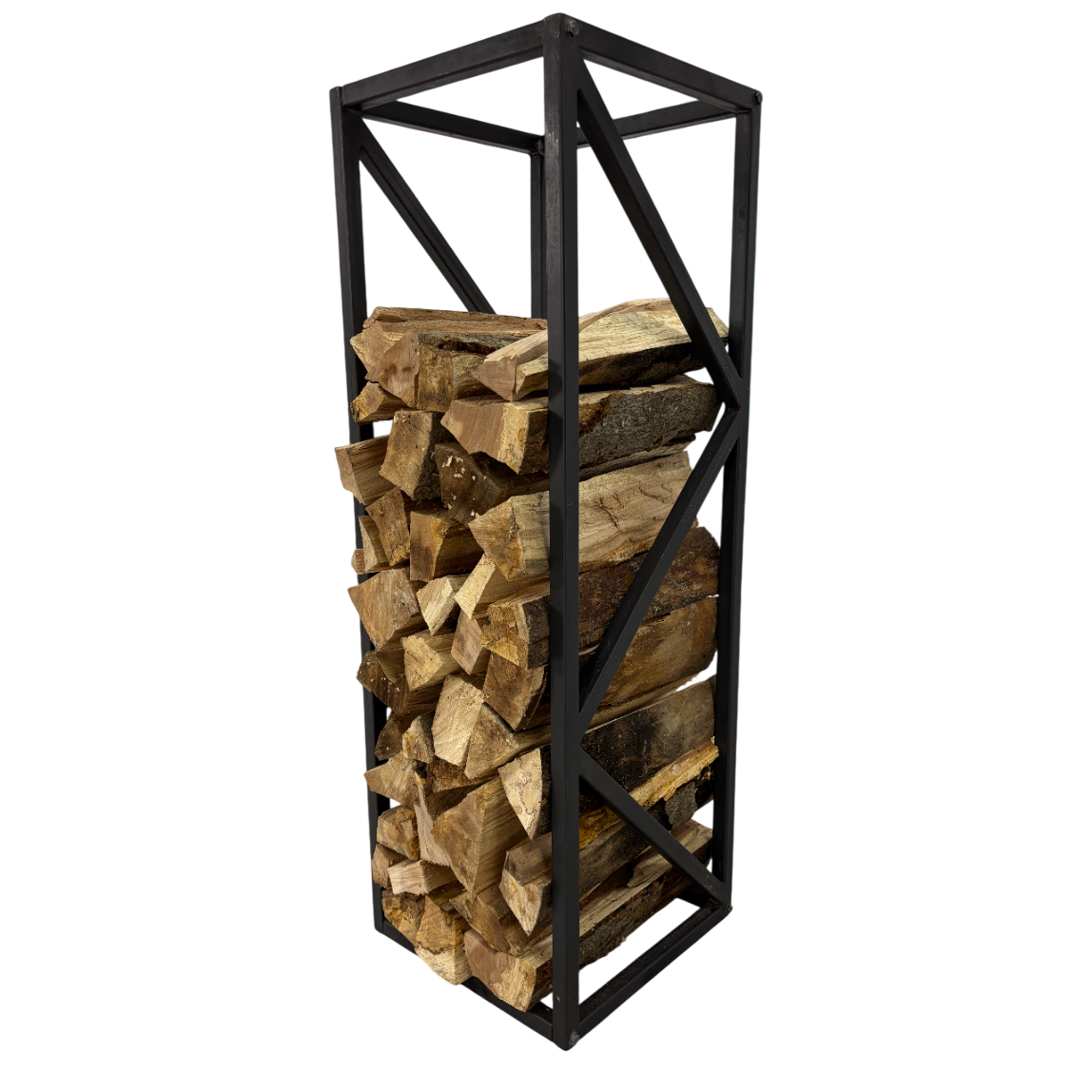 Masa de lucru din lemn tei, rotunda, cu picioare masa metal, Helena, 97.5 cm diametru, 93.4 cm inaltime