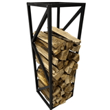 Masa de lucru din lemn tei, rotunda, cu picioare masa metal, Helena, 97.5 cm diametru, 93.4 cm inaltime - BUZ.RO