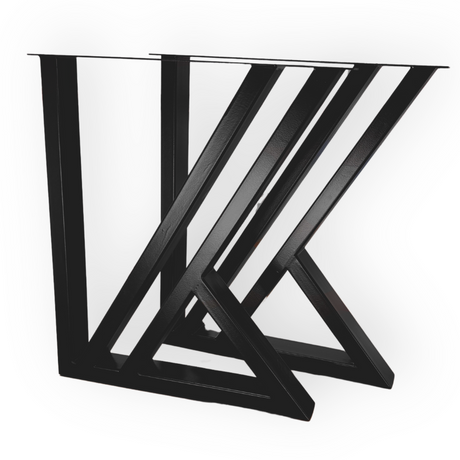 Masa lemn tei Sasha, cu picioare masa metal, 200 L* 95 l* 75.5 H cm