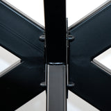 Masa lemn masiv tei, cu picioare masa metal, Lisa - BUZ.RO