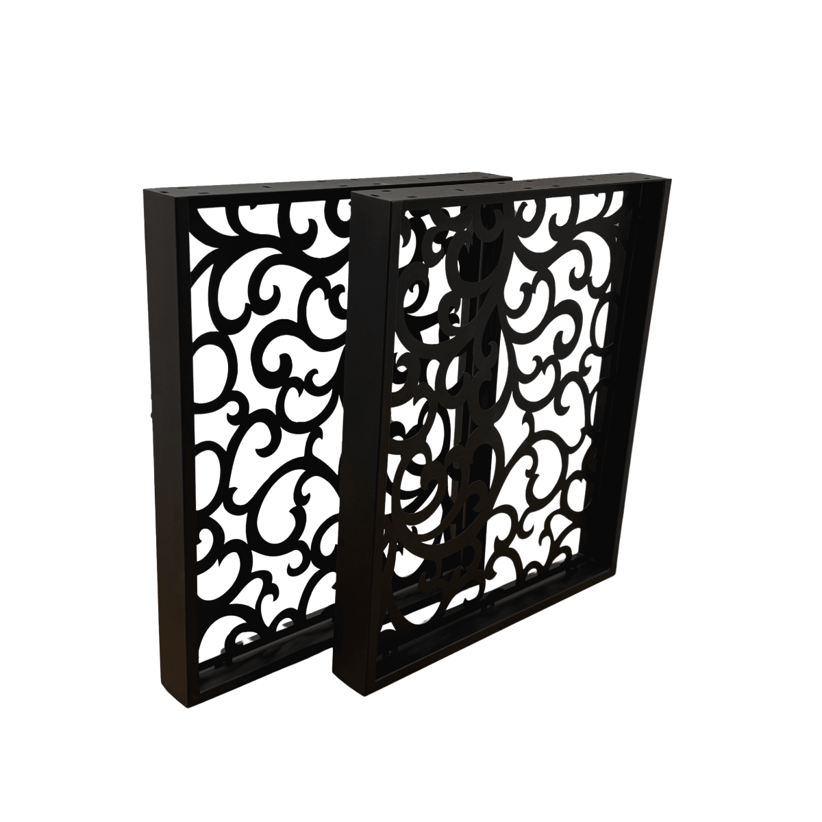 Masa lemn tei, cu picioare masa metal, Destiny, 200 L* 95 l* 75.5 H cm - BUZ.RO