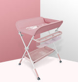 Masa multifunctionala de infasat , schimbat bebelusii , pliabila , roti , 54x90 - BUZ.RO