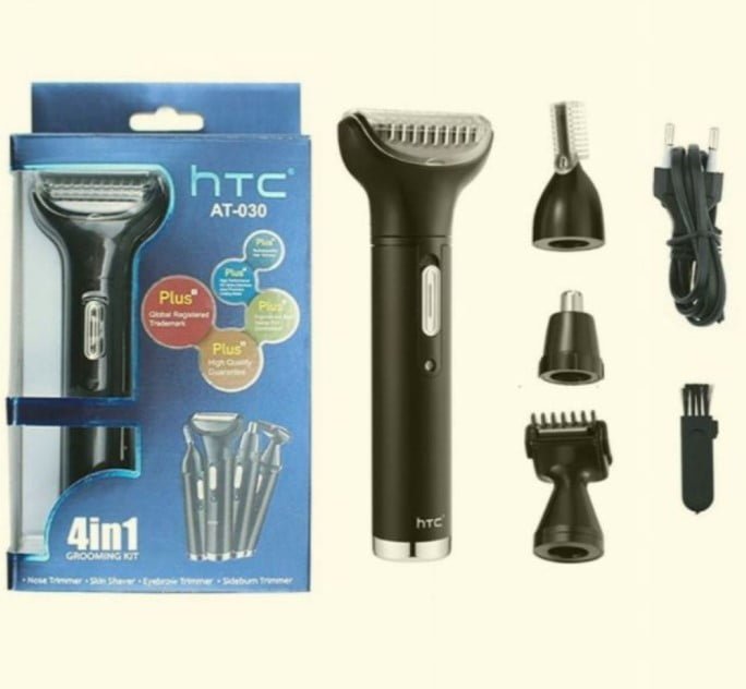 Mașină de Tuns și Ras 3 în 1 HTC AT - 030 – Multifuncțională, Reîncărcabilă, Portabilă - BUZ.RO