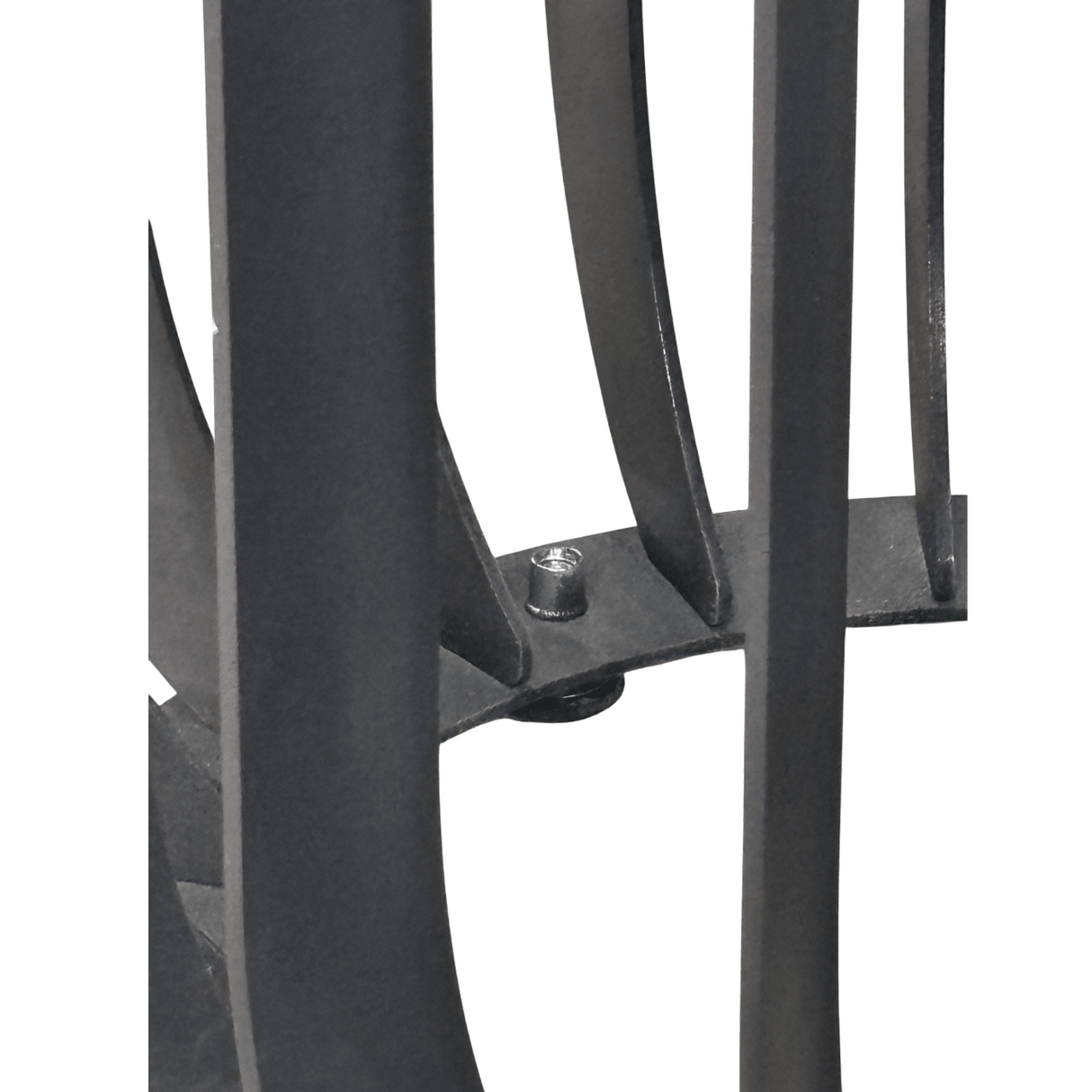Masuta cafea, masuta living, cu blat lemn masiv tei, picioare masa metal, Camelia, 50X39 cm - BUZ.RO