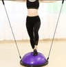 Minge echilibru bosu cu pompa inclusa si corzi elastice, diametru 60cm - BUZ.RO