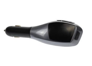 Modulator FM, modulator auto, tip wireless, bluetooth 5.0, transmitator FM, functie incarcator auto, quickcharge 3.0, port USB, slot microSD, microfon - BUZ.RO