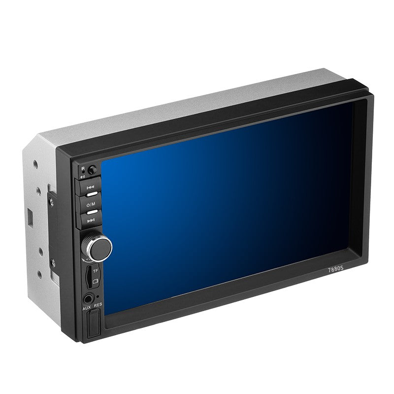 Mp5 player auto 7880s, 2 DIN, Touch 7", Bluetooth, hd display, 45wx4, rama adaptoare, controler volan, camera retur