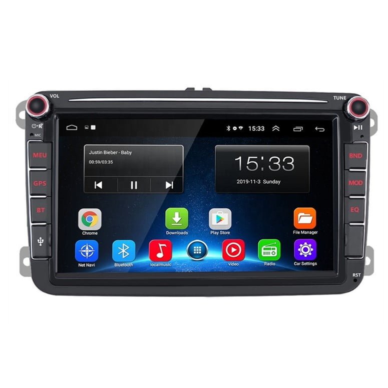 Mp5 player auto, navigatie, radio multimedia VW cu Mirroring Android/iOS, hărți offline, control pe volan, bluetooth 5.0 - BUZ.RO