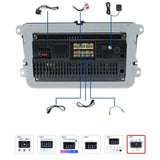 Mp5 player auto, navigatie, radio multimedia VW cu Mirroring Android/iOS, hărți offline, control pe volan, bluetooth 5.0 - BUZ.RO