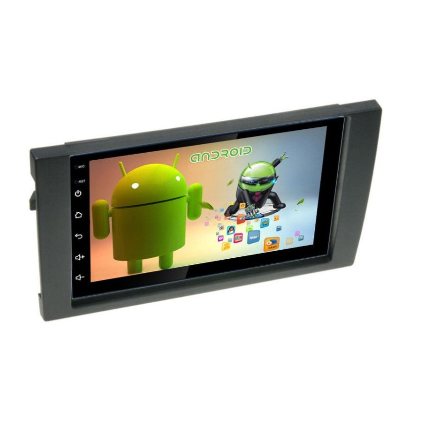 Navigatie android 7 inch, cu rama dedicata pentru audi a4, b6, b7