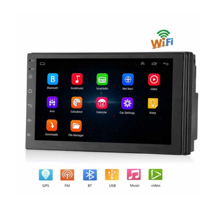 Navigatie android 7 inch, cu rama dedicata pentru audi a4, b6, b7