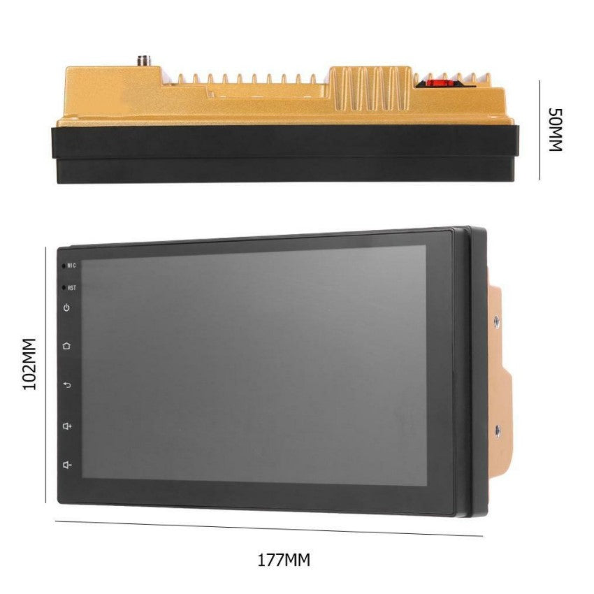 Navigatie android 7 inch, cu rama dedicata pentru audi a4, b6, b7