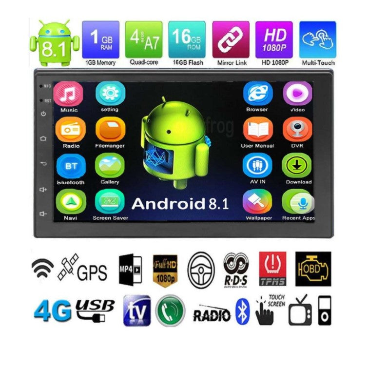 Navigatie android 7 inch, cu rama dedicata pentru citroen jumper, fiat ducato, peugeot boxer