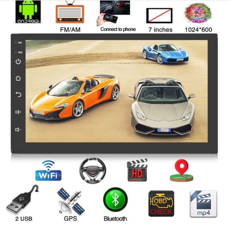 Navigatie android 7 inch, cu rama dedicata pentru citroen jumper, fiat ducato, peugeot boxer