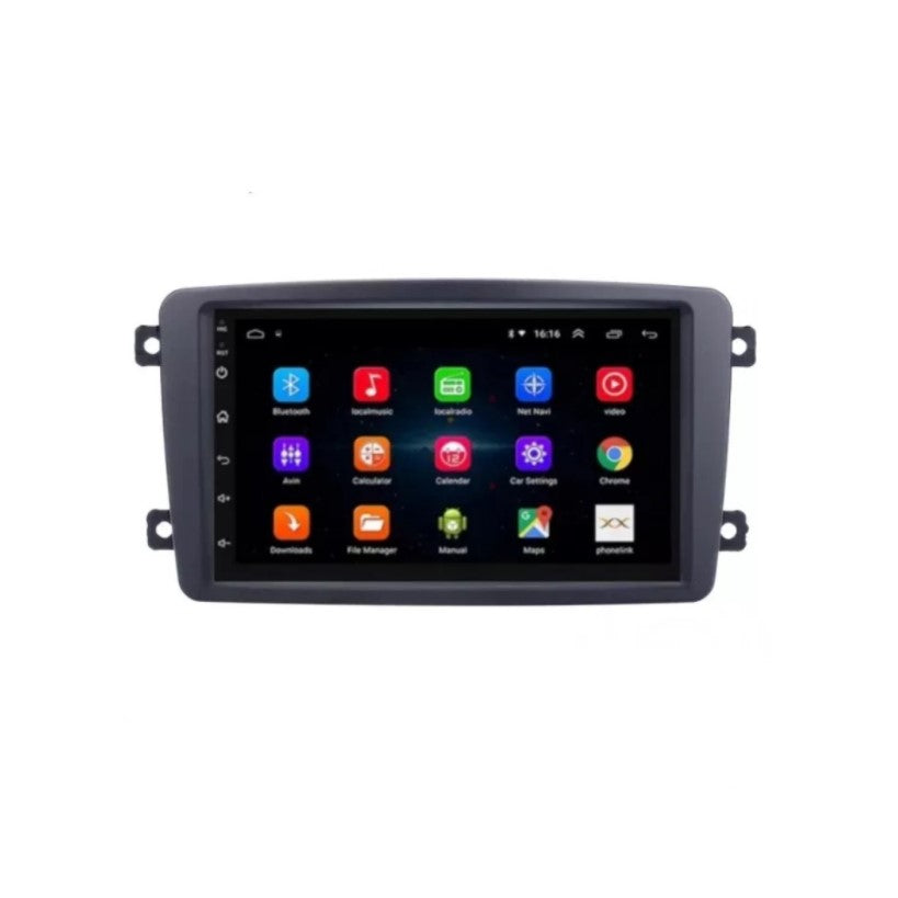 Navigatie android 7 inch, cu rama dedicata, pentru mercedes a class, b class, viano, vito