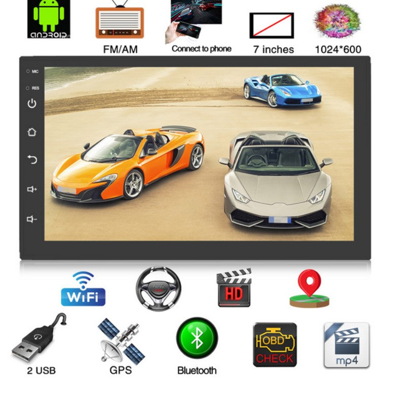 Navigatie android 7 inch, cu rama dedicata, pentru mercedes a class, b class, viano, vito