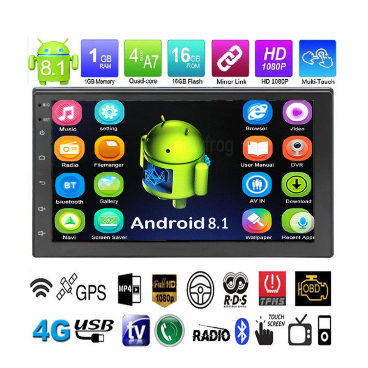 Navigatie android 7 inch, cu rama dedicata, pentru mercedes a class, b class, viano, vito