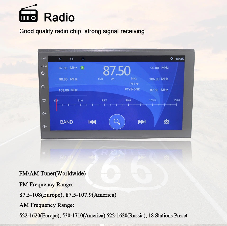 Navigatie auto android, radio DVD player Mp5, video, GPS, 10 inch, 2DIN, WiFi