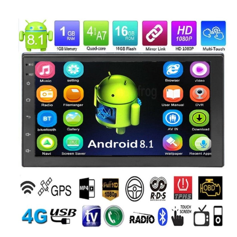 Navigatie Auto Android, Radio DVD Player Mp5, Video, GPS, 7 inch, 2DIN, WiFi