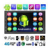 Navigatie Auto Android, Radio DVD Player Mp5, Video, GPS, 7 inch, 2DIN, WiFi