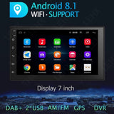 Navigatie Auto Android, Radio DVD Player Mp5, Video, GPS, 7 inch, 2DIN, WiFi