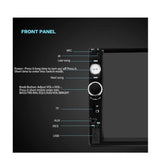 Navigatie, mp5 7010b, 7 inch, cu rama dedicata, neagra, citroen c2, c3, peugeot 207,307, fiat scudo - BUZ.RO