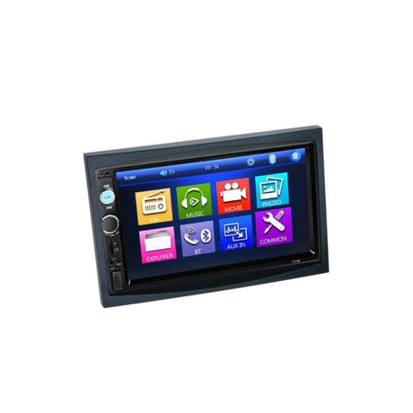 Navigatie, mp5 7010b, 7 inch, cu rama dedicata, neagra, citroen c2, c3, peugeot 207,307, fiat scudo - BUZ.RO