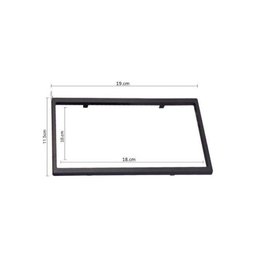 Navigatie, mp5 7010b, 7 inch, cu rama dedicata, neagra, citroen c2, c3, peugeot 207,307, fiat scudo