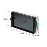 Navigatie, mp5 7010b, 7 inch, cu rama dedicata, neagra, citroen c2, c3, peugeot 207,307, fiat scudo