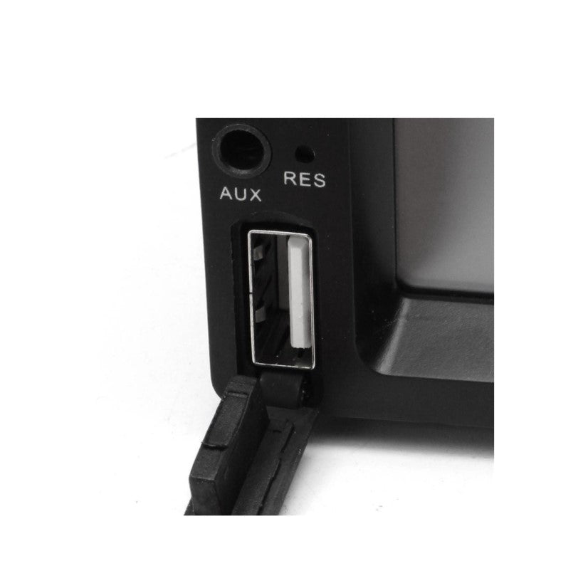 Navigatie, mp5 7010b, 7 inch, cu rama dedicata, neagra, citroen c2, c3, peugeot 207,307, fiat scudo