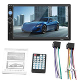 Navigatie mirrorlink, mp5 player auto, 7010b, cu rama, bluetooth, 7 inch, android, IOS