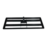 Nivelator de gazon | 800x300mm | Otel | Negru - BUZ.RO