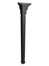 Picioare metalice mobilier,masa dinning, masuta cafea,comoda,consola, model valuri, set 4 bucati