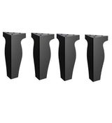 Picioare metalice mobilier,masa dinning, masuta cafea,comoda,consola, model clepsidra, set 4 bucati