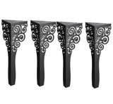 Picioare metalice mobilier,masa dinning, masuta cafea,comoda,consola, model flower, set 4 buc