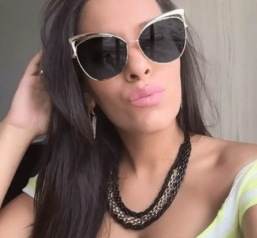 Ochelari de Soare Damă Cat Eye Black – Ramă Negru/Auriu, UV400 Eleganță și Protecție - BUZ.RO