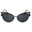 Ochelari de Soare Damă Cat Eye cu Lentile Negre UV400 – Design Elegant și Protecție Solară - BUZ.RO
