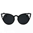 Ochelari de Soare Dama Cat Eye – Lentile Polarizate UV400, Design Elegant All - Black - BUZ.RO