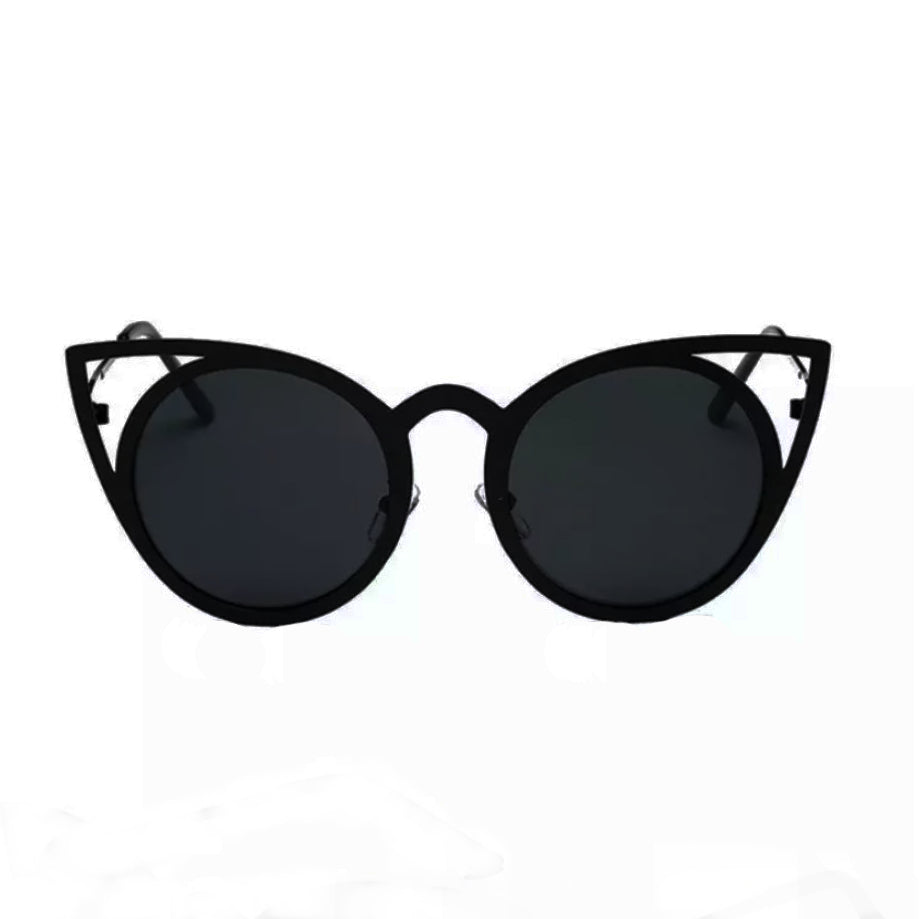 Ochelari de soare dama, cat eye, negri