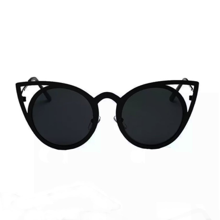 Ochelari de Soare Damă Cat Eye Negru – Lentile Polarizate, UV400, Eleganță și Protecție - BUZ.RO