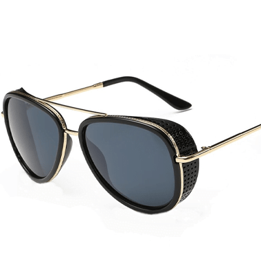 Ochelari de soare Iron Man, negri - BUZ.RO