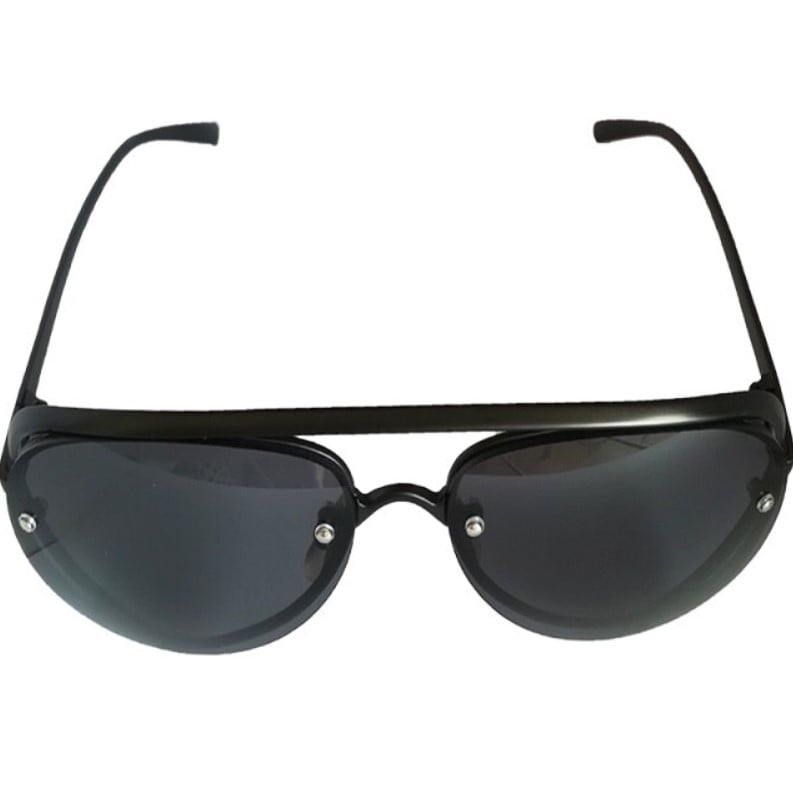 Ochelari de soare tip aviator, negri