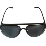 Ochelari de soare tip aviator, negri