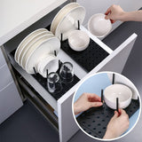 Organizator extensibil bucatarie pentru pahare, cani, farfurii, capace, ajustabil, buz - BUZ.RO