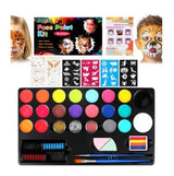 Paleta de vopsea fata si corp, copii , 20culori - BUZ.RO