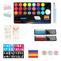 Paleta de vopsea fata si corp, copii , 20culori